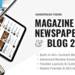 PRESSO Modern Magazine Newspaper Viral Theme Nulled Free Download