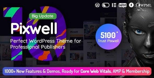 Pixwell Modern Magazine WordPress Theme Nulled Free Download