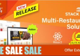 StackFood React User Website Nulled Free Download