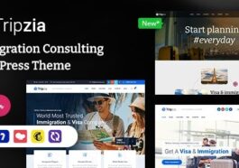 Tripzia Immigration Consulting WordPress Theme + RTL Nulled Free Download