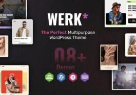 Werk Elementor Multipurpose WooCommerce Theme Nulled Free Download