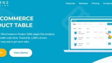 WooCommerce Product Table [Barn2 Media] Nulled Free Download
