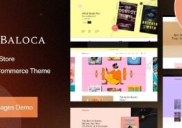 Baloca Book Store WooCommerce Theme Nulled Free Download