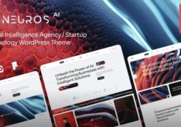 Neuros AI Agency & Technology WordPress Theme Nulled Free Download