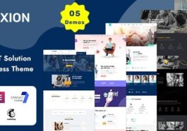 Oxion IT Solutions and Services WordPress Theme Nulled Free Download