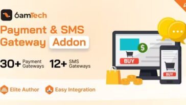 6amTech Payment & SMS Gateway Addon Nulled Free Download