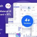 Admash Material Design React Next Admin Dashboard Template Nulled Free Download