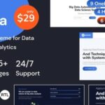 Anada Data Science & Analytics Saas WordPress Theme Nulled Free Download