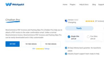 Challan Pro WooCommerce PDF Invoices and Packing Slips Pro by WebAppick Nulled Free Download