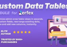 Custom Data Tables for Perfex CRM Nulled Free Download