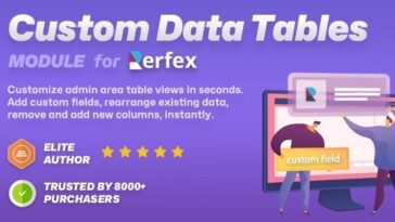 Custom Data Tables for Perfex CRM Nulled Free Download