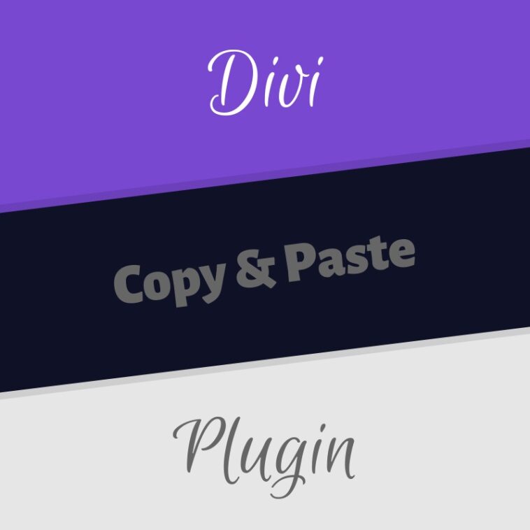 Divi Copy and Paste Nulled Free Download