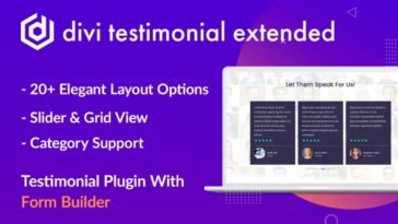 Divi Testimonial Extended Nulled Free Download