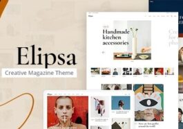 Elipsa Creative Magazine Theme Nulled Free Download