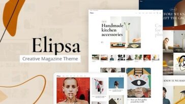 Elipsa Creative Magazine Theme Nulled Free Download