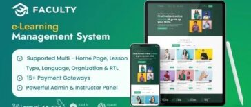 Faculty LMS Learning Management System – AI Powered SaaS Nulled Free Download