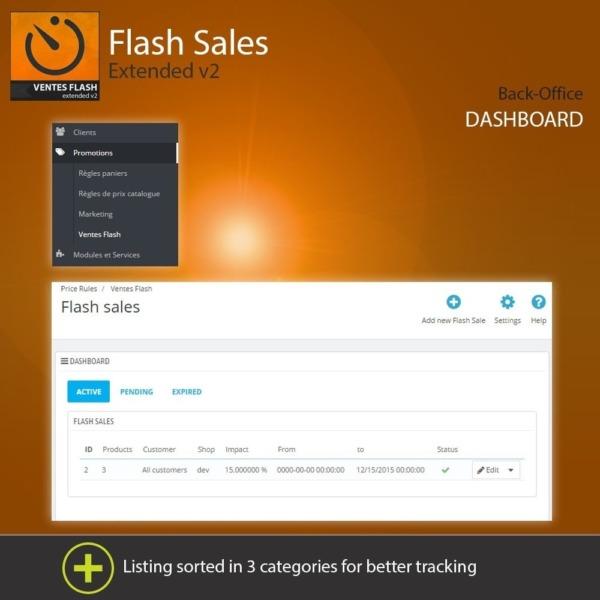 Flash Sales – Extended Nulled Free Download