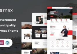 Govarnex City Government and Municipality WordPress Theme Nulled Free Download