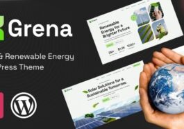 Grena Solar & Renewable Energy WordPress Theme Nulled Free Download