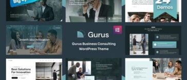 Gurus Business Consulting WordPress Theme Nulled Free Download