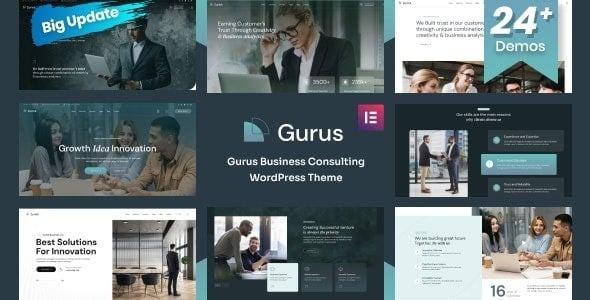 Gurus Business Consulting WordPress Theme Nulled Free Download