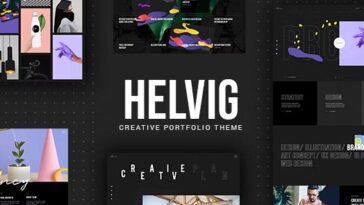 Helvig Creative Portfolio Theme Nulled Free Download