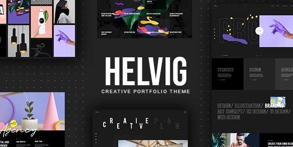 Helvig Creative Portfolio Theme Nulled Free Download