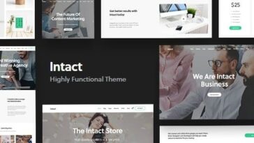 Intact Multi-Purpose WordPress Theme Nulled Free Download