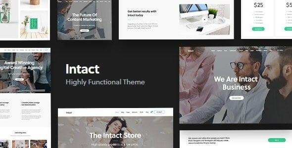 Intact Multi-Purpose WordPress Theme Nulled Free Download