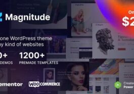 Magnitude Multi-Purpose Elementor Website & eCommerce Builder WordPress Theme Nulled Free Download