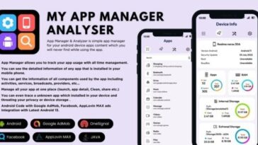 My App Manager Analyser Android Nulled Free Download