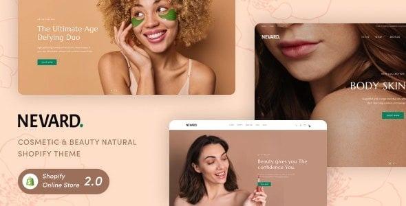 NEVARD Beauty & Cosmetics Responsive Shopify Theme Nulled Free Download