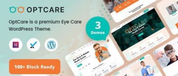 Optcare Eye Care WordPress Theme + RTL Nulled Free Download