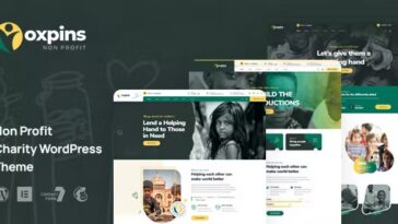 Oxpins Non Profit Charity WordPress Theme Nulled Free Download
