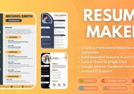 Resume Maker CV Builder with Admob FB Integration Nulled Free Download