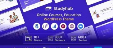 Studyhub Education WordPress Theme Nulled Free Download