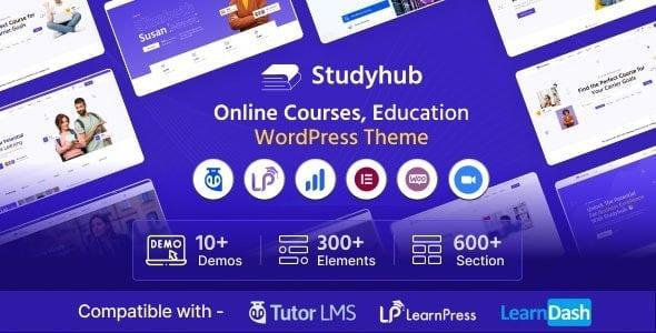 Studyhub Education WordPress Theme Nulled Free Download