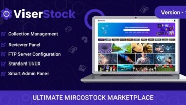 ViserStock Ultimate Microstock Marketplace Nulled Free Download