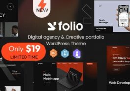 Webfolio Creative Portfolio & Digital Agency WordPress Elementor Theme Nulled Free Download