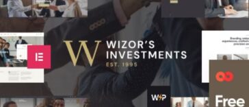 Wizor’s Investments & Business Consulting Insurance WordPress Theme Nulled Free Download