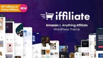 iffiliate WooCommerce Amazon Affiliates Theme Nulled Free Download