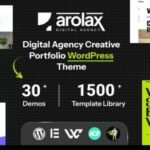 Arolax Creative Digital Agency Theme Nulled Free Download