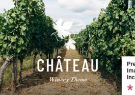 Château Winery and Wine Shop Theme Nulled Free Download