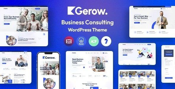 Gerow Business Consulting WordPress Theme Nulled Free Download