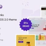 Juicico The Juice & Drink Ecommerce Shopify Theme Nulled Free Download