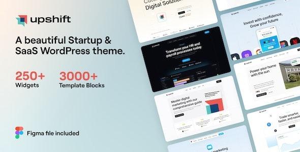 Upshift Startup & SaaS WordPress Theme Nulled Free Download