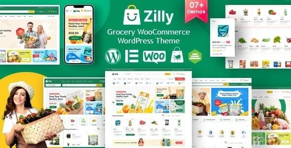 Zilly Grocery Store WooCommerce WordPress Theme Nulled Free Download